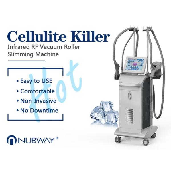 Hot sale CE approved 3 treatment handles velashape vacuum body shaping machine