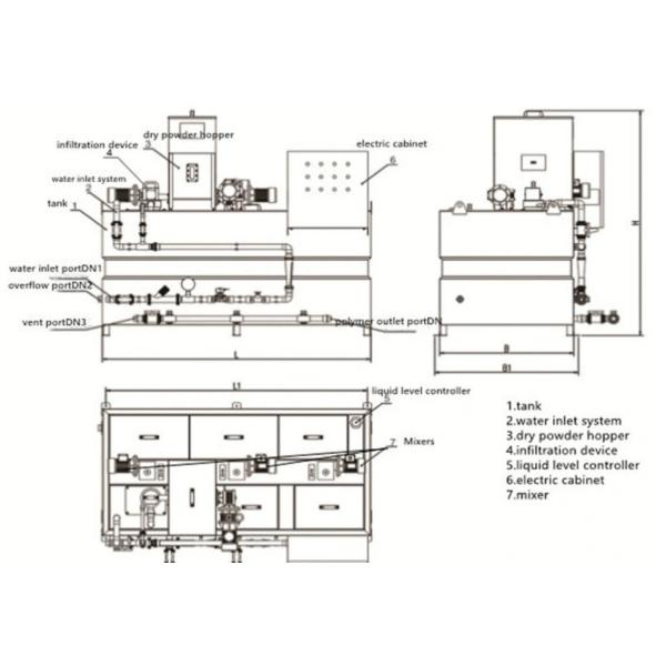 Honey Concrete Small Powder Dosing Machine Medicine Industry