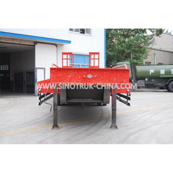 60T load capacity  low bed semi-trailer 3 axles 315/80R22.5  tyres  ABS  Optional JOST support leg