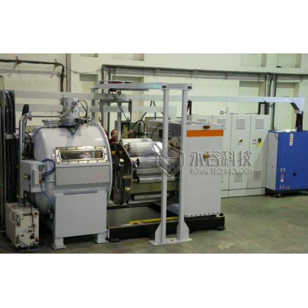Vacuum Web Coating Equipment With Plasma Treatment Roll To Roll Web Degassing Machine
