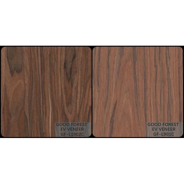 Engineered Custom Padauk Wood Veneer Decorative Reconstituted