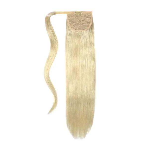 Full Payment Raw Virgin Cuticle Aligned Hair Ponytail 10A 12A Grade Natural Straight
