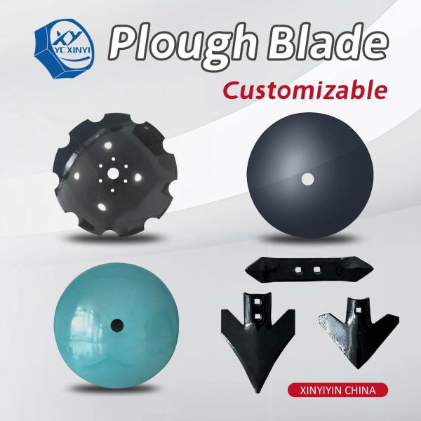 Farm Equipment Disc Harrow Blade Plow Parts 65mn For Tillage Customizable