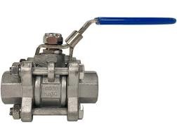 Stainless Steel ASTM A312 TP316L Forged 3 Way Ball Valve  2 150# RF RTJ BW Connection