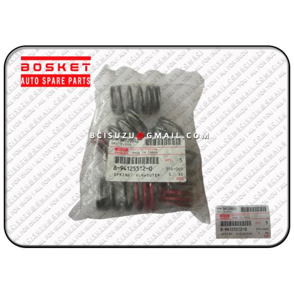 8941255120 8-94125512-0 Isuzu Spare Parts NPR58 4BE1 4BD2 Outer Valve Spring