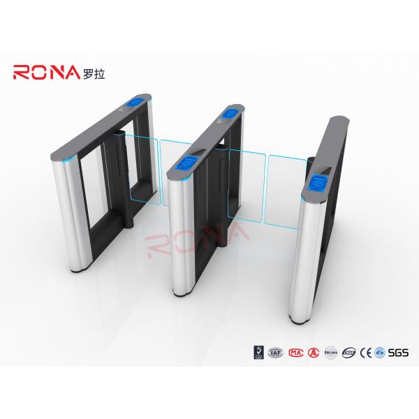 CE Approved Luxury Speed Gate Turnstile Access Control System With Ticket System