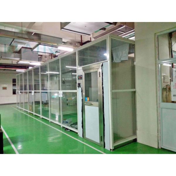 Portable Modular Cleanroom Air Shower Clean Booth With Hepa Ffu Softwall