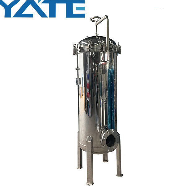 304 316 Industrial Water Filter Housing Multi Stage Waste Water Purification Bag Filter