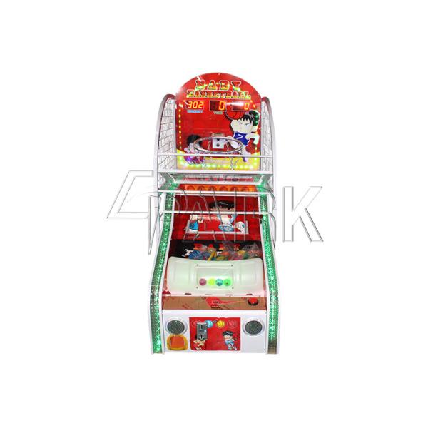 Metal Arcade Basketball Game Machine Electronic Coin Operated Skill Shooting Crazy Hoop Street