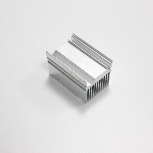 Hard Extrusion ODM Aluminum Profile Heat Sink For Industry Electronics ISO9001