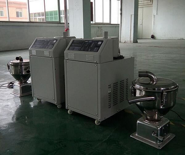 High Speed Plastics Process Equipment , 3500w Plastic Material Hopper Loaders