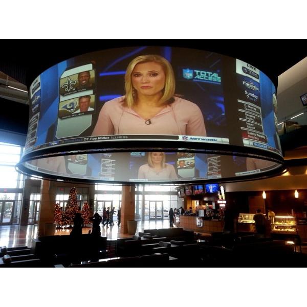 360 Degree Fixed Frame Projection Screen For Flight Simulation