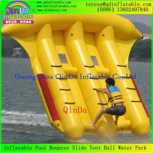 China Customzied Inflatable Flying Fish Tube Towable Inflatable Banana Boat Flying Fish on sale