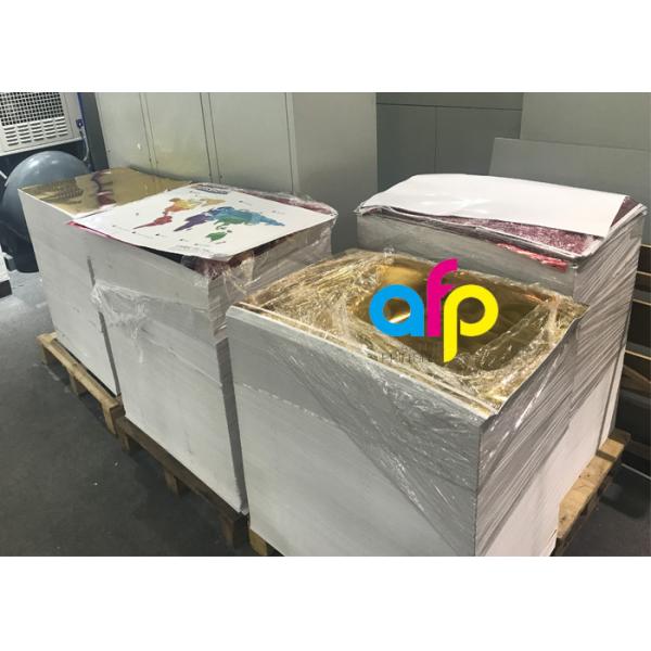 1 Inch Core Glossy Metalized Thermal Lamination Film BOPP / PET Material