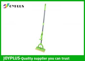  Fashionable Flat Floor Sponge Mop , Room Cleaning Mop Green Color HP0590B Manufactures