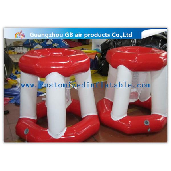 Floating Basketball Hoop Inflatable Water Game for Outdoor Shooting Toys