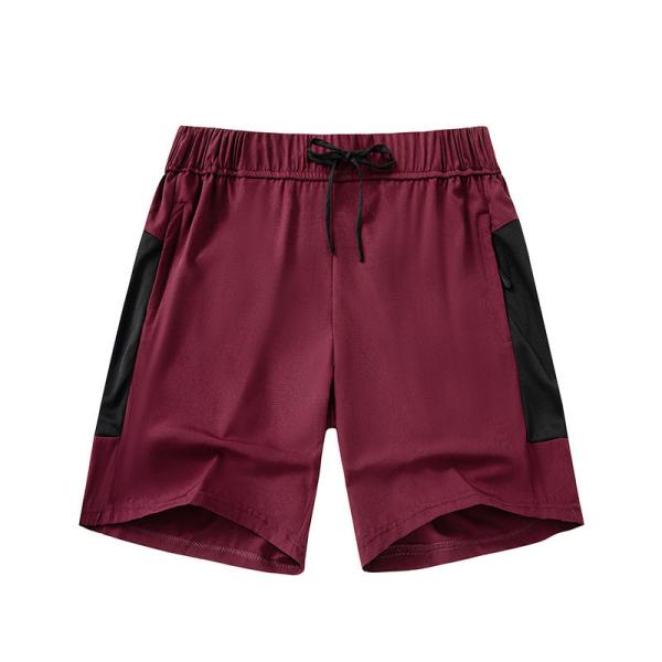 Men's invisible zipper mesh breathable machined custom beach pants