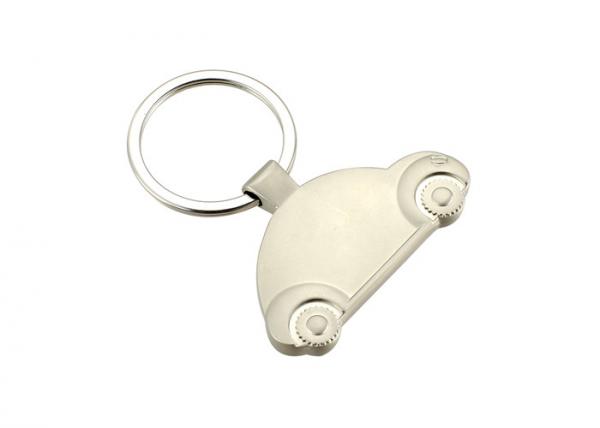 Quality Car Coin Cute Metal Keychain for sale