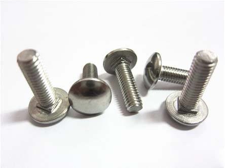 Q235 Galvanized Hex Head Bolts , Stainless Steel Carriage Bolts Long Service Life