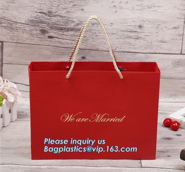 recycled paper bags luxury and stable for wine,Luxury paper shopping carrier bag packaging bag paper, bagease, packages