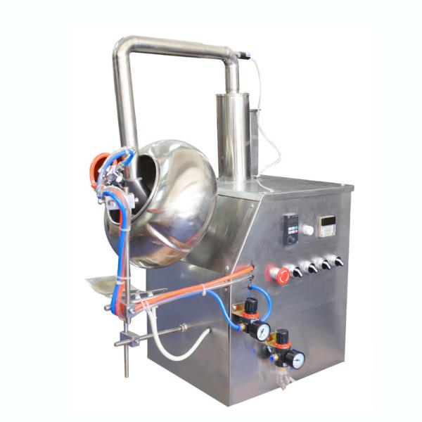 Nuts Chocolate Candy Tablet Coating Machine For Manufacturing Plant