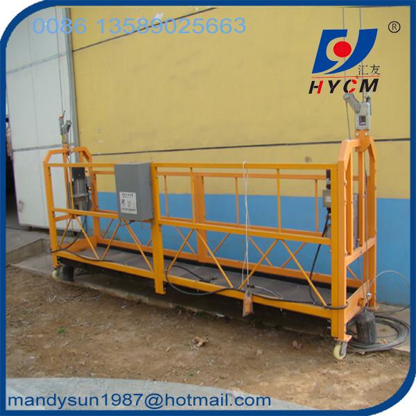 ZPL800 Aluminum Climbing Working Platform Used for Building Cleaning Equipment with 0.8T Rated Load