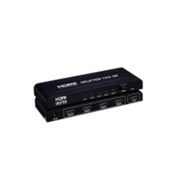 HD HDMI Splitter 1X4 4 Port Hub Repeater Amplifier