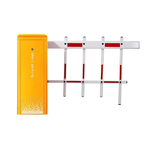 Parking Boom Barrier Gate 24VDC Brushless Motor 1.5S To 6S Speed Adjustable