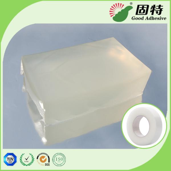Colorless Transparent PSA Hot Melt Adhesive Block For Medical Tape Plaster