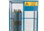 Large Size Gas Cylinder Cages Air Conditioner Cage Anti Theft For Warehouse