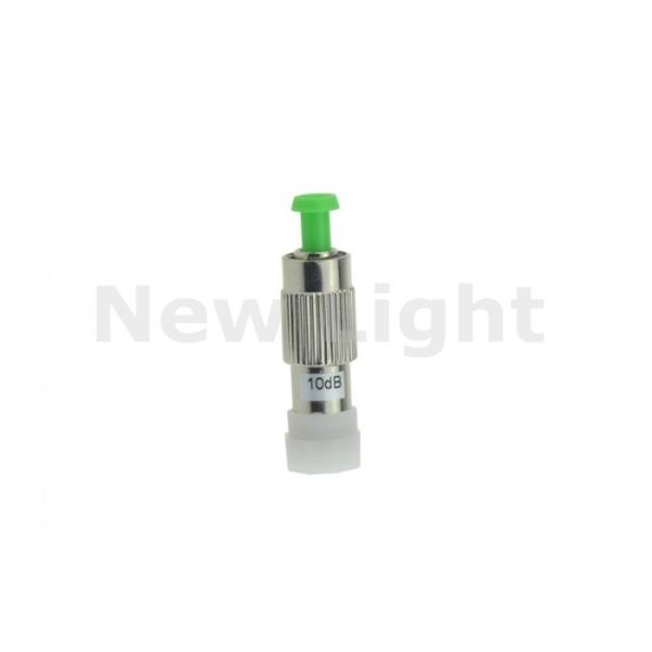 FC APC 10dB Fiber Optic Attenuator for Optical Power Equalization with Green Color