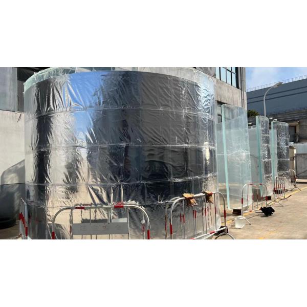 High Surface Hardness Acrylic Outside Swimming Pool with Super Thick Perspex Glass