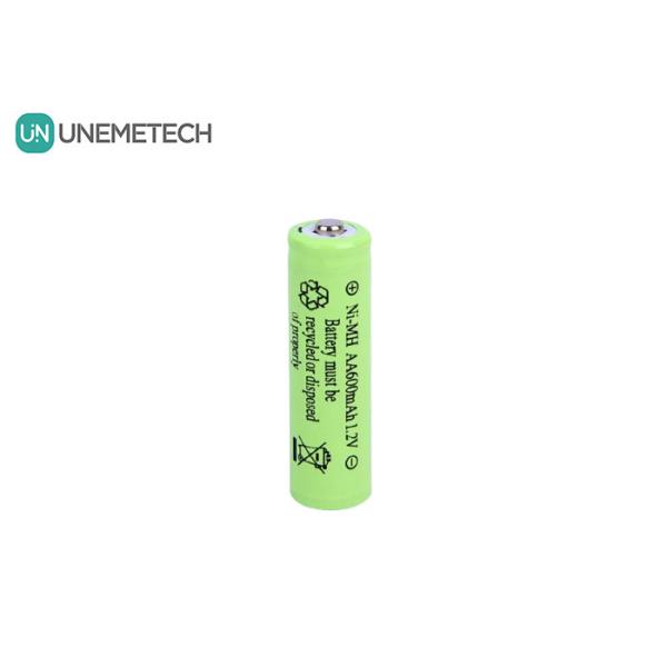 Long Cycle Life NiMH AA 1.2V 600mAh Rechargeable Battery AA600 For Toys