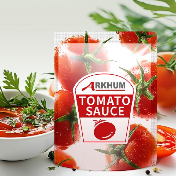 Printed Bag Series Tomato Sauce From Fresh Tomatoes