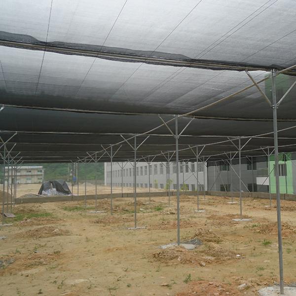 Polyethylene Lightweight Sun Shade Greenhouse Commercial Shade House