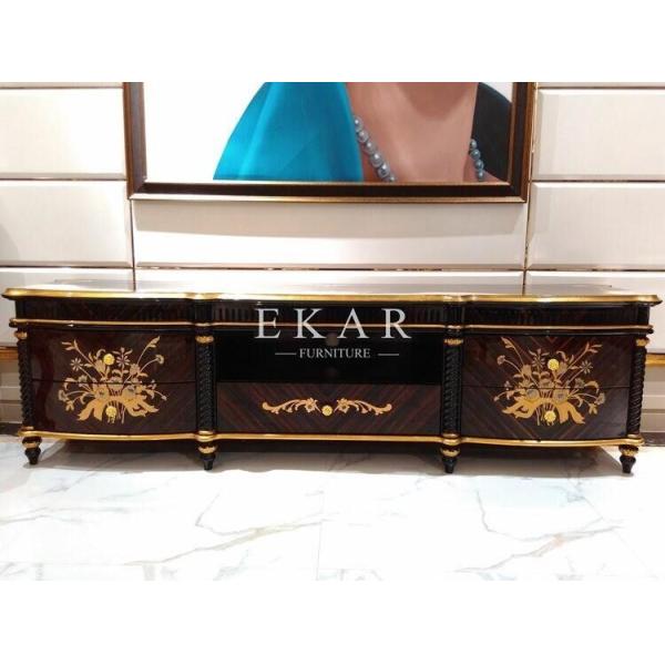 Unique Ornate Furniture Online Cherry Wood TV Stands TR-028