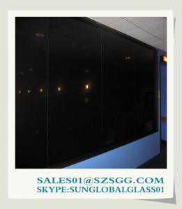 China High quality 6mm dark Grey Float Glass tinted glass on sale
