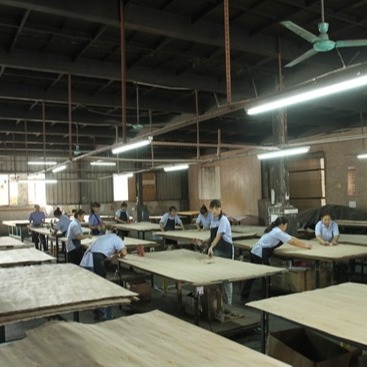 Reconstituted Black Walnut Burl Wood Veneer WTB-X2043 0.15-0.55mm For Indoor Decorative Board