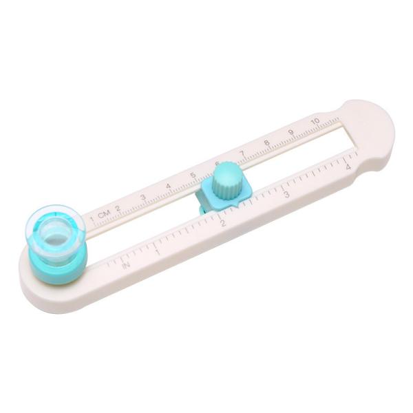 Manual Rotating Compass Knife Fillet Cutter Round Paper Utility Knife Cutting Tool for DIY