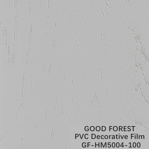 Decorative PVC Blister Film Wooden Grain Pure Color 100 Type