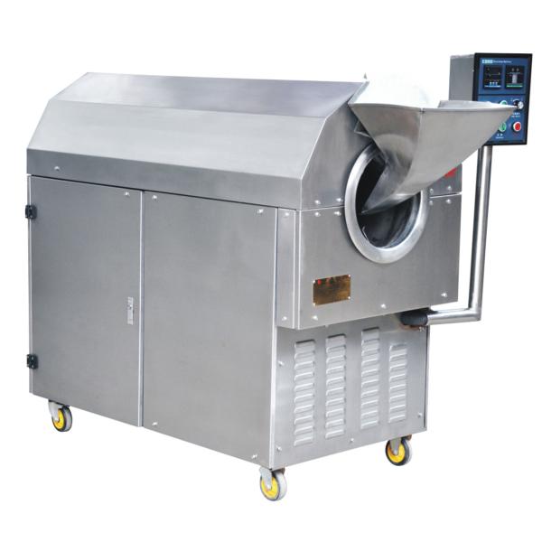 Electric Rotary SS304 4kw Chestnut Roasting Machine