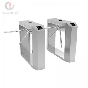 China 304 Stainless Steel Vertical Tripod Half Height Turnstile Gate IP54 on sale
