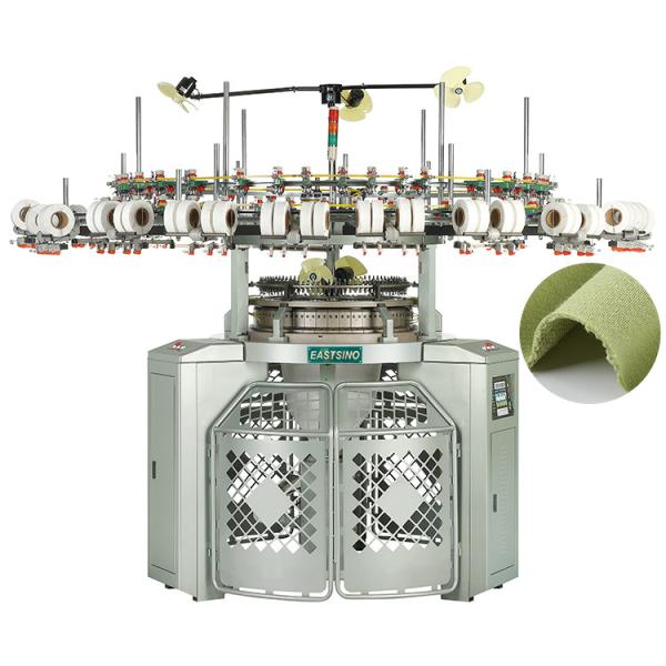Three Thread Fleece Knitting Machine 3 Road Knit Fleece Fabric