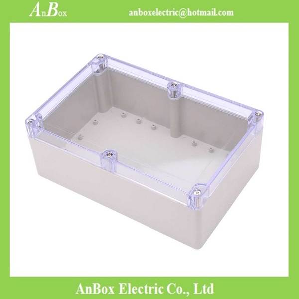 Dustproof 230*150*87mm Rectangular Clear Lid Enclosures
