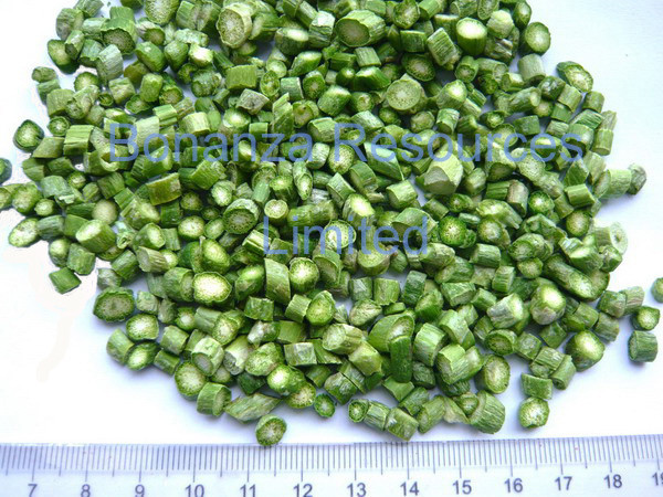 Instant  Dried Vegetables Freeze Dried Green Asparagus Tips 5-6mm