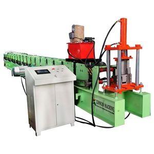  Hydraulic Station Downspout Elbow Rain  Gutter Making Machine Manufactures