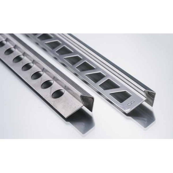 Decorative Gold Brushed 304 Stainless Steel Transition Strip Wall Tile Profile Trim