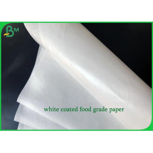 Food Grade Paper Roll FDA 35g White Kraft Paper + 10g PE Coated For Candy Package