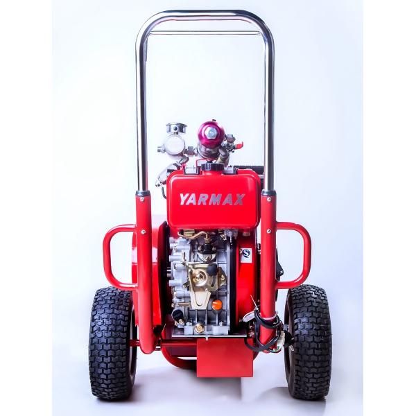 Diesel Engine Electric Paint Sprayer Airless Sprayer Piston Pump 250 Bar 13.5 Lpm