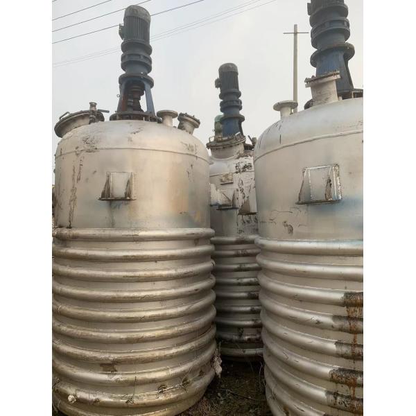 50-500 RPM Used Stainless Steel Reactor 100L Turbine Agitator